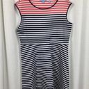 Draper James  Blue&White Stripe Ponte Knit A Line Dress Sz.XL Photo 3