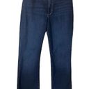 Banana Republic  9" Mid Rise Crop Flare Dark Wash Denim Jeans Women's Size 29 Photo 1