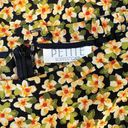 Petite Sophisticate Vintage  Boho Floral Print Flowy Midis Skirt Photo 7