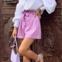 ZARA Light Purple Polka Dot Shorts Photo 2