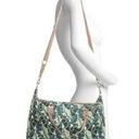 DSW  Green Leaf Weekender Bag Large Tote Photo 1