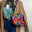 Vintage 90s Y2K Laurel Burch Woman Spirit Beaded Colorful Shoulder Bag Purse new Photo 13