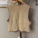 Arizona Jeans Womens vintage button up sweater vest by Arizona size medium Photo 2