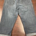 Riders By Lee Denim Capris with Button Pockets Size 12 Photo 1