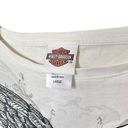 Harley Davidson Harley‎ Davidson Long Sleeve Shirt Size Large Rose with wings Studs Photo 9