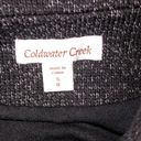 Coldwater Creek  size small black sweater vest Photo 2