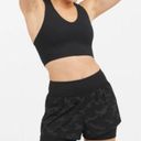 Spanx  Black Camo Get Moving Double Layer Compression Short Size Small Photo 1