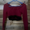 Joy Lab  Long Sleeve Crop Top Photo 3