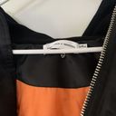 Missguided  Fanny Lyckman Reflective Puffer Jacket orange OVERSIZED US Size 6 Photo 3
