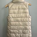 Nicole Miller  Original Vest Quilted Lightweight Size Small Cream Beige NWT Photo 7