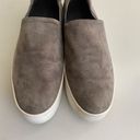 Vince  Warren Platform Sneaker Suede Gray 9.5 sneakers Photo 2