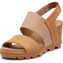 Sorel  Joanie II Slingback Platform Sandals in Tan and Light Brown Size 11 Photo 0