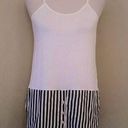 Modcloth NEW  Kling Sleeveless Nautical Tank with Stripes & Anchor Buttons Size S Photo 0