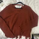 Full Circle Trends Burnt orange Knit Sweater Photo 1