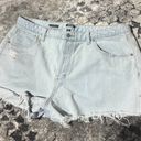 Wild Fable PLUS  17 Women’s Super High Rise Cut off Short Shorts Blue Jean Photo 5