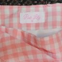 Pink Lily Gingham Skort Photo 2