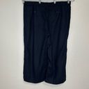 Talbots NWT  100% Linen Black Wide Leg Pants Photo 5