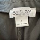 Rachel Zoe  women's size large cargo military green joggers Photo 2