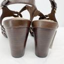 Me Too  Cute Brown Strappy Summer Heels  size 9 New Photo 3