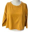 We The Free  Oversized slouchy long sleeve crop tee Size XS NEW Photo 1