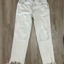 Free People Maggie Mid Rise Straight Leg Jeans in Optic White Photo 1