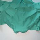 Catalina  Swim Skirt Turquoise Blue Ruffle Modest Bikini Bottom Size Medium Photo 6