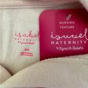 Isabel Maternity NWT  Peach Sweatshirt Pullover Hoodie size XXL Photo 4