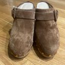 Veronica Beard  Dacey Clog  chestnut new without box sz 8.5 Photo 5