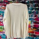 Orvis NWT  Chenille Cream Colored Pullover Super Soft Cozy Sweater Size Large Photo 5