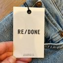 RE/DONE  Jeans 90’s High Rise Crop Medium Wash NWT Size 28 Photo 5