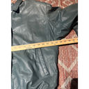 Nordstrom  Point of View Vintage Women's Leather Bomber Jacket Size X Large Photo 8