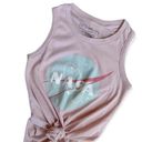 Fifth Sun  |  Petal Pink NASA Pink Tank  Top | Large Photo 4