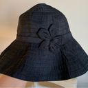 Pacific&Co The Hatter  Black Woman’s Wide Brim Floppy Hat Photo 2