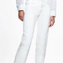 ZARA NWT  Women's Join Life Hi Rise Split Skinny Stretch White Jeans Size 10 Pant Photo 4