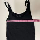 One Piece Yummie Maggie Bodysuit Womens Size Large Black Sleeveless  Pull On NWT Photo 3