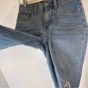 Madewell  The Perfect Vintage Jean Medium Wash Distressed High Rise Size 24 Photo 6