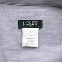 J.Crew  Gray Long Sleeve Button Up Casual Work Shirt ~ Women's Size LARGE Photo 3