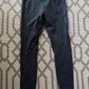 Gottex  dark charcoal grey 7/8 ankle leggings side pocket size small Photo 2