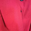 Briggs New York ‎ Red Pea Coat Size 10 Photo 3