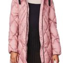 Bernardo pink jacket coat quilted puffer women’s winter outerwear putty pink Photo 1