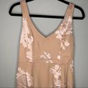 Show Me Your Mumu  Tan Blush Pink Floral Jenn Maxi Dress Medium NWT Bridesmaid Photo 5