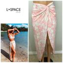 l*space New. L* tropical pink coverup. Small. Retails $117 Photo 1