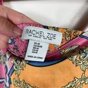 Rachel Zoe  Satin Scarf Tank Top Medium Handkerchief Bandana Festival Boho Hippie Photo 5