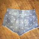 Vans Van x Jesse Jo Star cutoff size 9 denim high waist shorts Photo 2