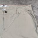 Tommy Hilfiger  Womens 14 Mid Rise Wide Leg Khaki Capri Pants Flap Back Pockets Photo 3