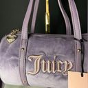 Juicy Couture NWT  Dusty Violet Queen Of Everything Mini Barrel Bag Photo 2