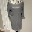 Kira Plastinina NWOT Sequins Mate Off shoulder Tunic tee shirt dress midi versatile Cocktail Party Photo 2