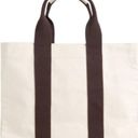 The Bar NEW Le Marche LG CANVAS TOTE BAG 18.5" La Plage Beach Pool Grocery Packable Photo 10