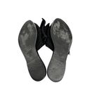 ALLSAINTS  Flats Womens Size 39 Rumour Knit Bow Knot Mules Black Slip On Comfort Photo 4