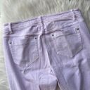 J.Jill Authentic Fit Slim Ankle Lavender Jeans Photo 5